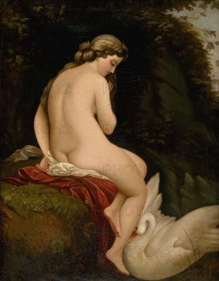 Leda and the Swan, 1862.