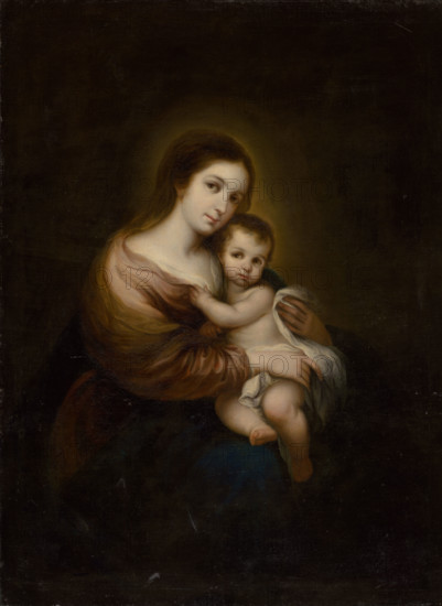 Madonna and Child, 1740-1750.