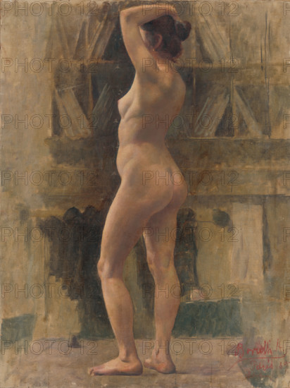 Female Nude, 1889.