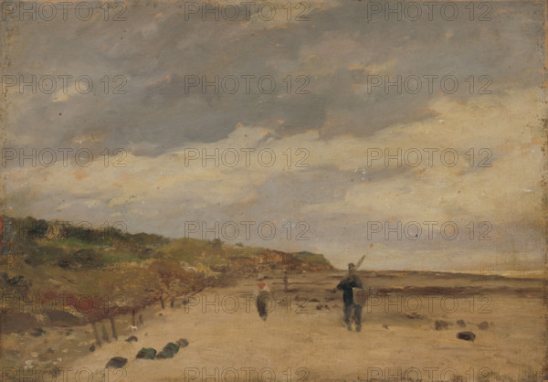 On the Coast, 1870-1890. Probably by Antonín Chittussi.