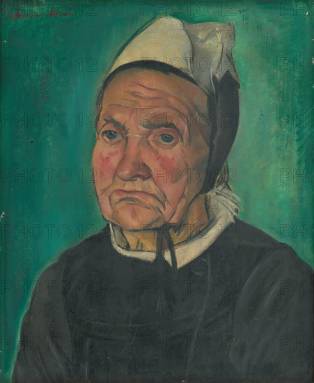 Head of a Breton Woman, 1930-1935.