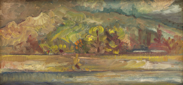 Landscape with a River, 1935-1940.