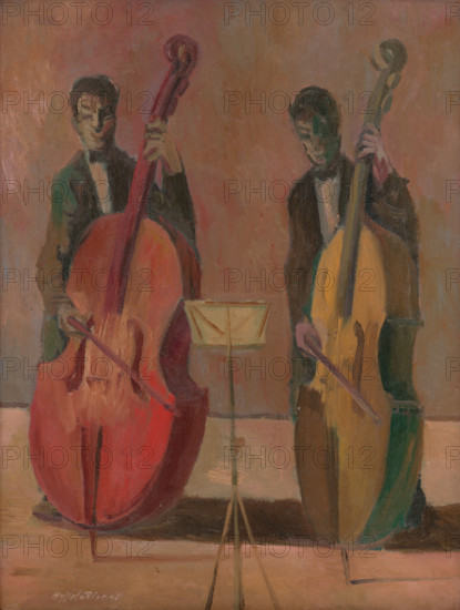 Bassists, 1945.