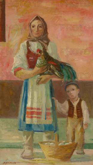 At the Market, 1949.