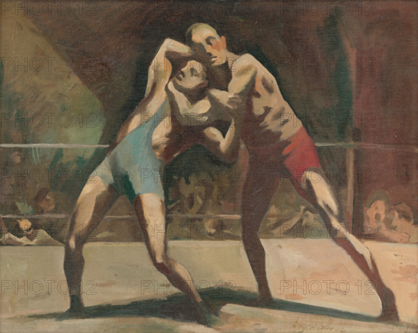 Wrestlers, 1942.