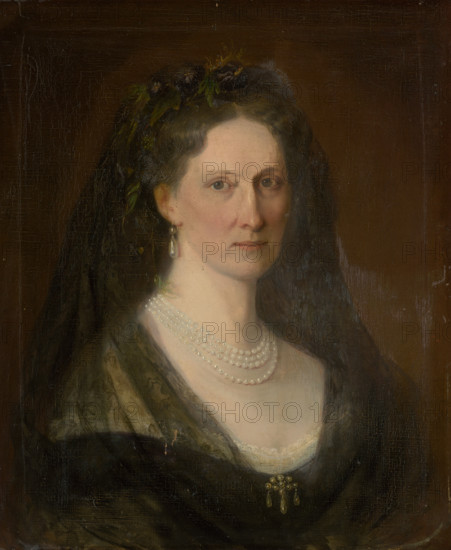 Portrait of Baroness Hedviga Mednyánszká, 1869.