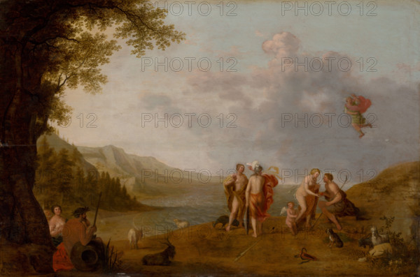 The Judgement of Paris, 1650.