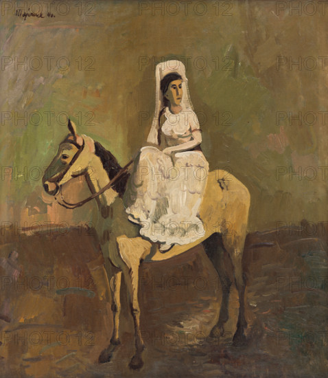 Equestrienne, 1940.