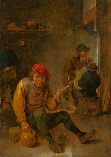 Smoking Peasants (Pipe Smokers), 1650-1700.