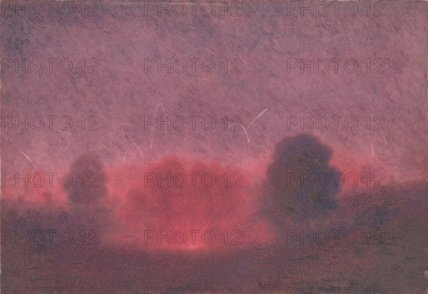 Doberdò - scene from the First World War, early 20th century.