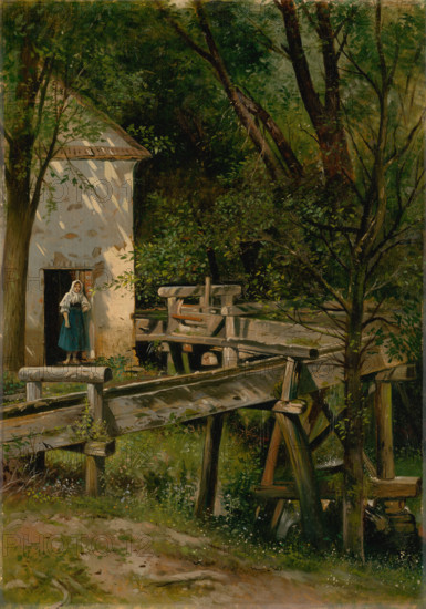 Mill, c1900.