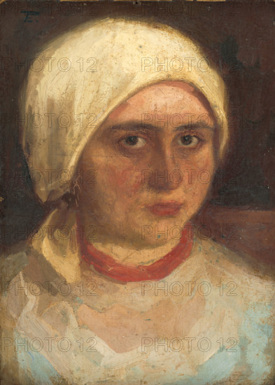 Head of a Young Woman, around 1905.