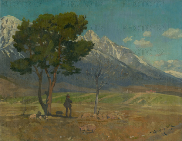 Pod Tatrami, 1921. Under the Tatras.
