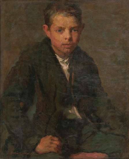 Portrait of young labourer, 1907.
