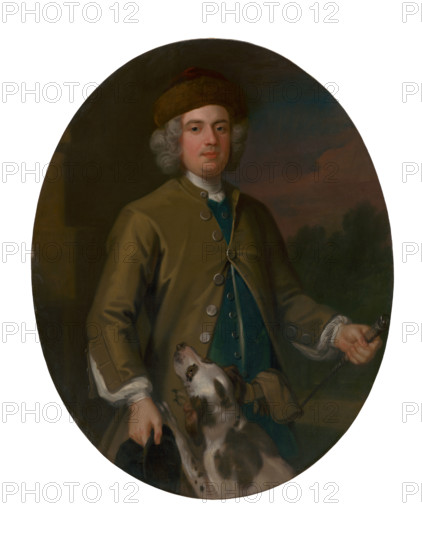 Hunting Portrait, around 1730.