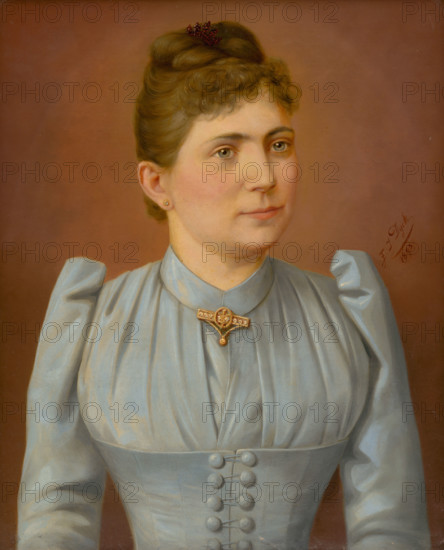 Portrait of a Woman in a Pale Dress, 1893.