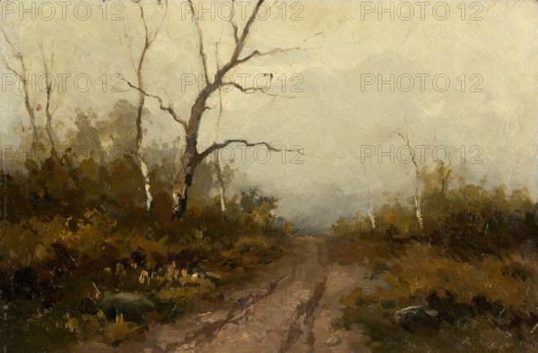 Forest scene, 1890-1900.