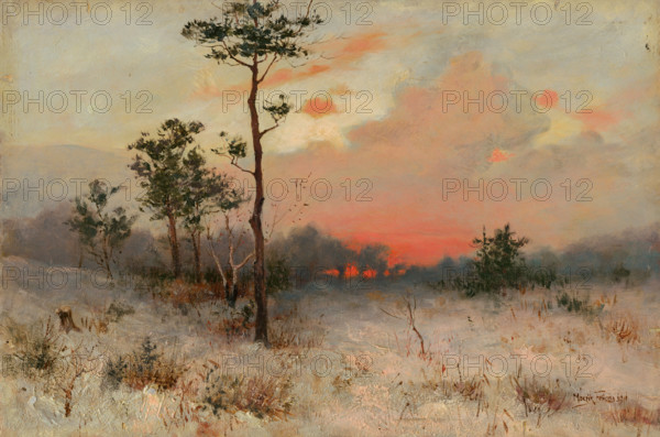 Sunset, 1901.