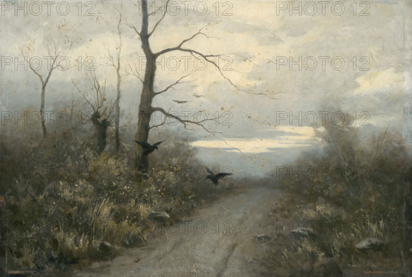 Winter landscape, c1911.