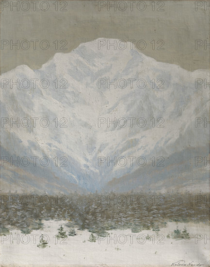 The High Tatras in Winter, 1900-1910.