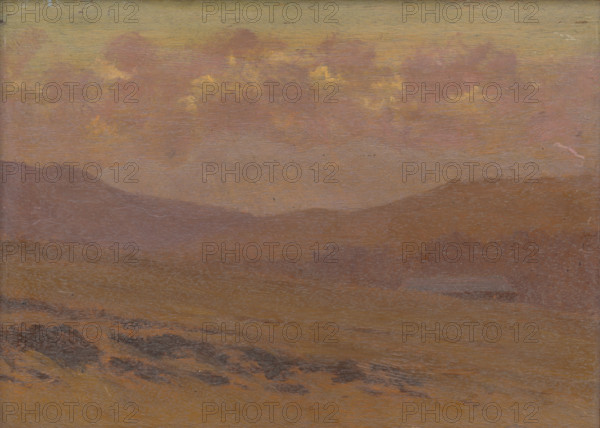 Tatras landscape, early evening, c1932.