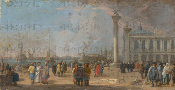 St Mark's Square in Venice, 1780-1800.