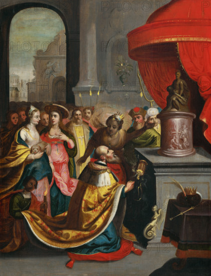 Solomon's Idolatry, 1630-1640.