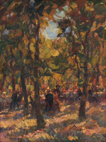 Under the Trees, 1928.