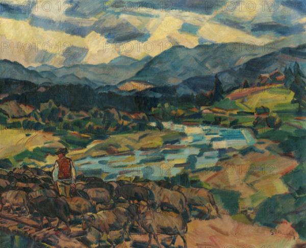 To the Pasture, around 1938.