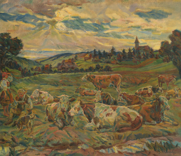 Lunch of a Cowherd, 1929-1930.