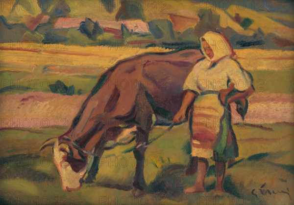 At pasture, 1937-1940.