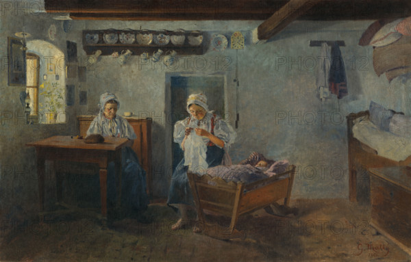 Above the Cradle, 1906.