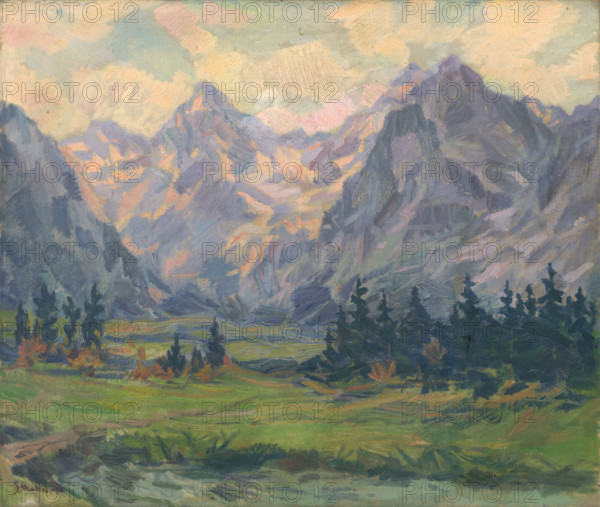 From the Tatras, around 1940.
