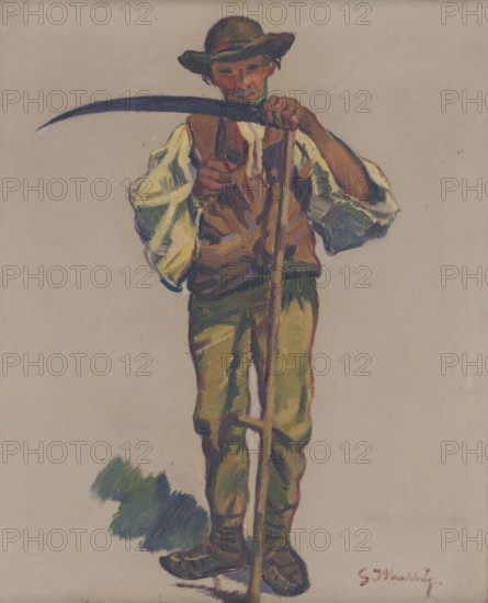 Mower, around 1935.