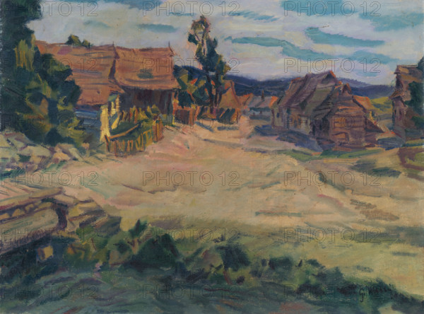 Mengusovce Landscape, around 1935.