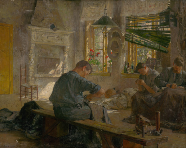 Ship Builders, around 1910.
