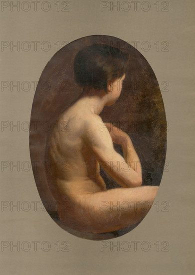 Nude boy, 1854-1855.