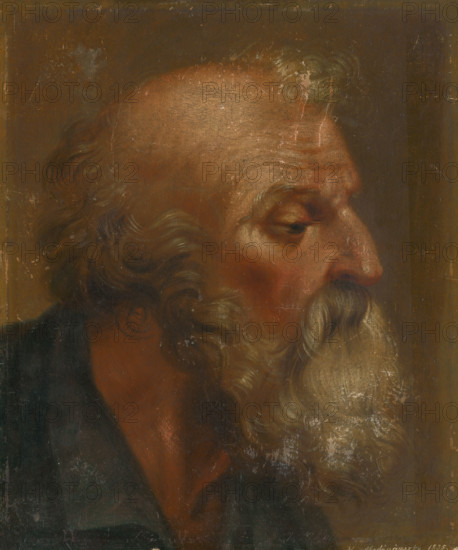 Head Study of an Apostle, 1835.