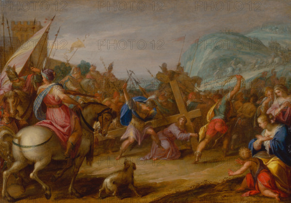 Carrying of the Cross, 1587.