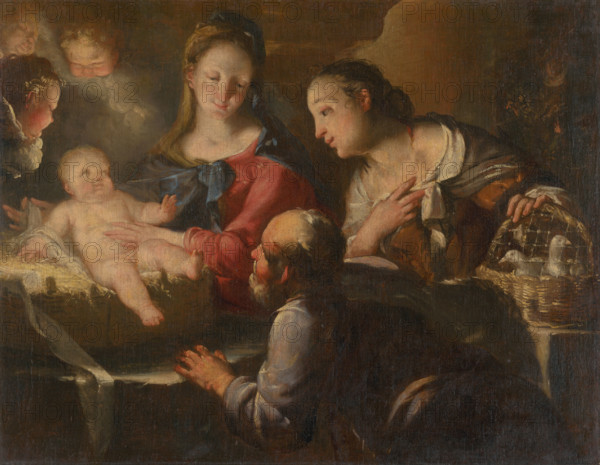 Holy Family, about 1690.