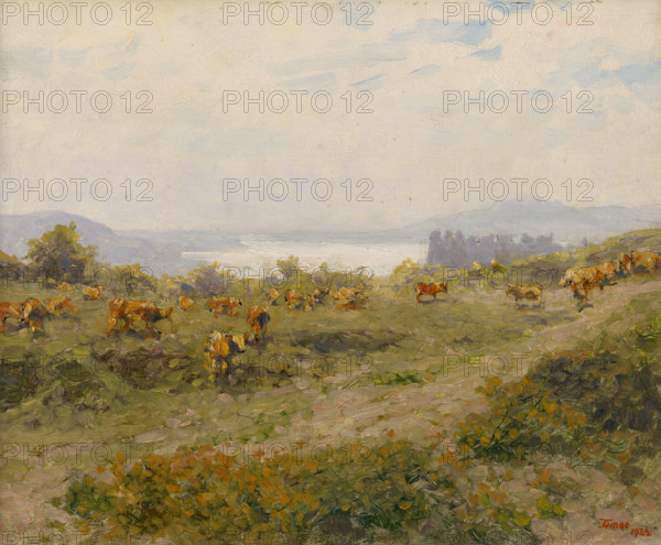 Scene near Bratislava, 1923.