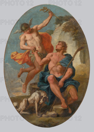 Mercury and Paris, 1730-1750.