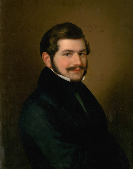 Portrait of Count Barkóczy, 1850-1856. Probably by Johann Peter Krafft.