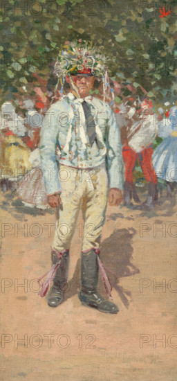 Man from Lanzhot, 1900-1910.
