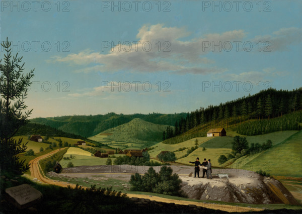 View of the Rochus (or Rochuss) Tunnel in Rudnany, c1815.