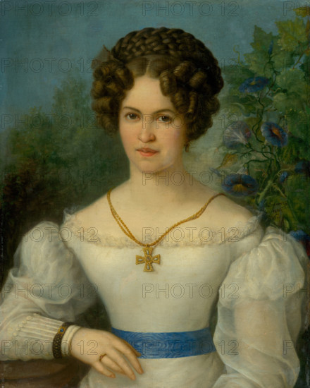 Portrait of a Young Lady in a White Dress, 1826.