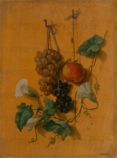 Still life with fruit, 1825-1835.