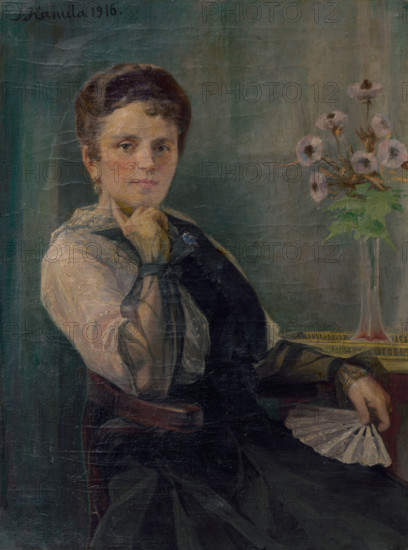 Portrait of a Woman with a Fan, 1916.