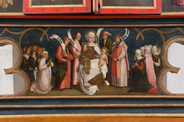 Altar of Our Lady - Division, 1500-1530.