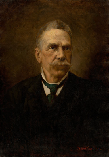 Portrait of a man with a mustache, 1902.
